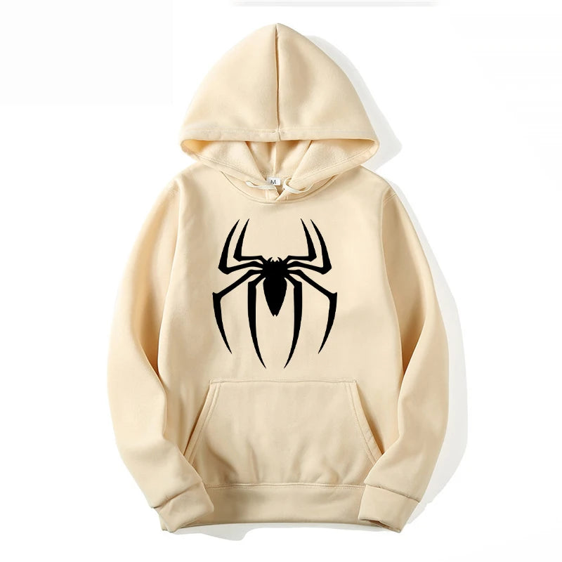 Autumn/winter men's new spider sports printed hoodie pullover hoodie men's casual designer sports casual pullover