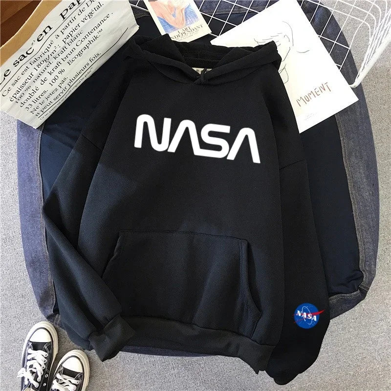 Fashion Trend Hoodie NASA monogram printed astronaut hoodie Casual sweatshirt High quality hot sale