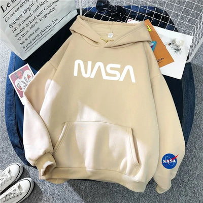 Fashion Trend Hoodie NASA monogram printed astronaut hoodie Casual sweatshirt High quality hot sale