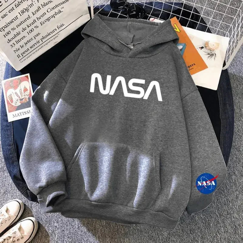 Fashion Trend Hoodie NASA monogram printed astronaut hoodie Casual sweatshirt High quality hot sale