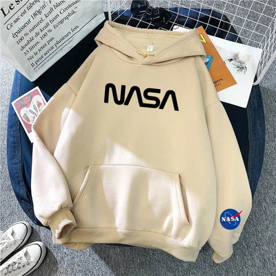 Fashion Trend Hoodie NASA monogram printed astronaut hoodie Casual sweatshirt High quality hot sale