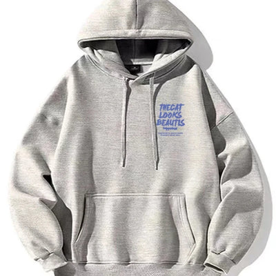 Leisure Street Clothing Hoodie Fashion Hoodie Men's Comfortable Fashion Hooded Sweatshirt Hip Hop Street Clothing Y2K Sweat