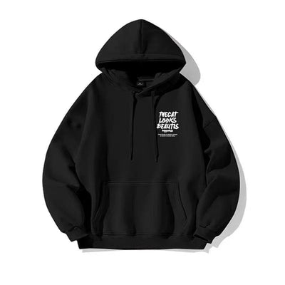 Leisure Street Clothing Hoodie Fashion Hoodie Men's Comfortable Fashion Hooded Sweatshirt Hip Hop Street Clothing Y2K Sweat