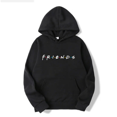 New Autumn and winter fashion friends hoodie sweatshirt white friend shirt and hat hooded sweatshirt for men and women