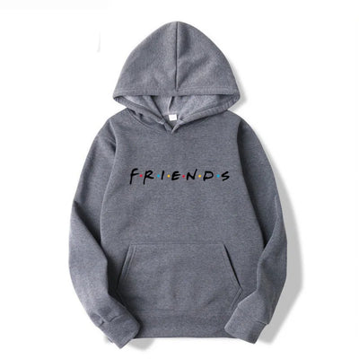 New Autumn and winter fashion friends hoodie sweatshirt white friend shirt and hat hooded sweatshirt for men and women