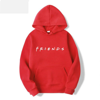 New Autumn and winter fashion friends hoodie sweatshirt white friend shirt and hat hooded sweatshirt for men and women