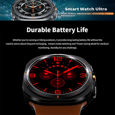 New Galaxy Smart Watch 7 Ultra Men AMOLED Screen Multi-Function Sports Fitness Tracker Health Women smart watch for Samsung