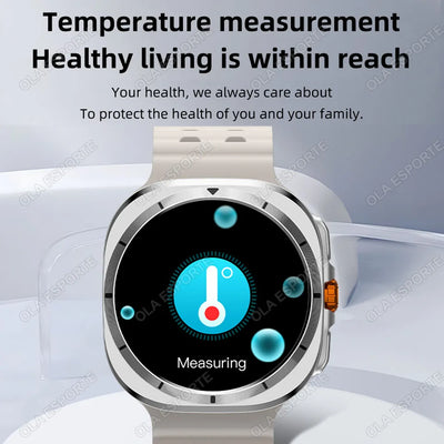 3 IN 1 For Samsung Galaxy Watch 7 Ultra Smart Watch Men Women GPS Health Monitoring Watches Custom Dials BT Call Smartwatch 2024