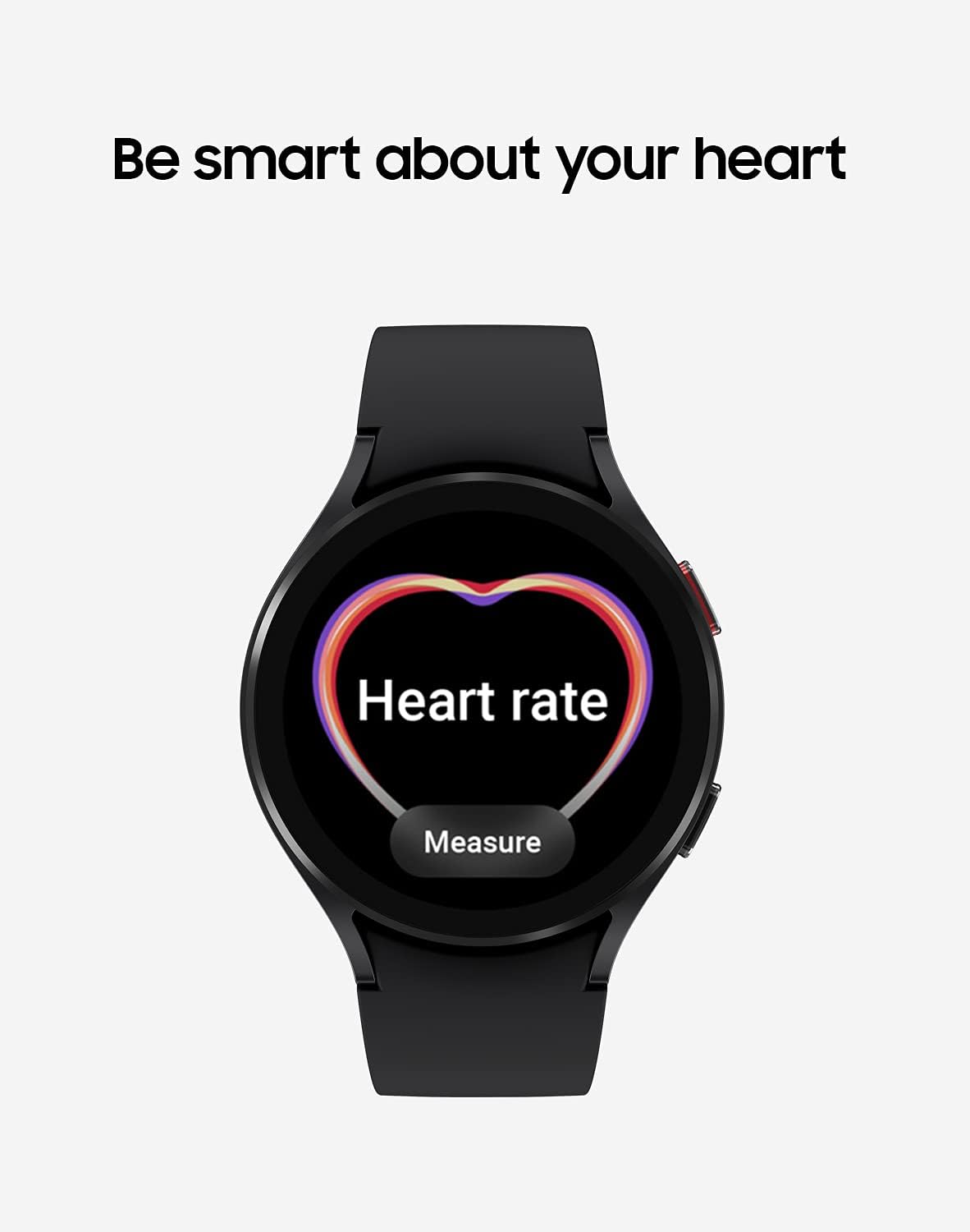 SAMSUNG Galaxy Watch 4 40mm Smartwatch with ECG Monitor Tracker for Health, Fitness, Running, Sleep Cycles, GPS Fall Detection, Bluetooth, US Version, SM-R860NZKAXAA, Black