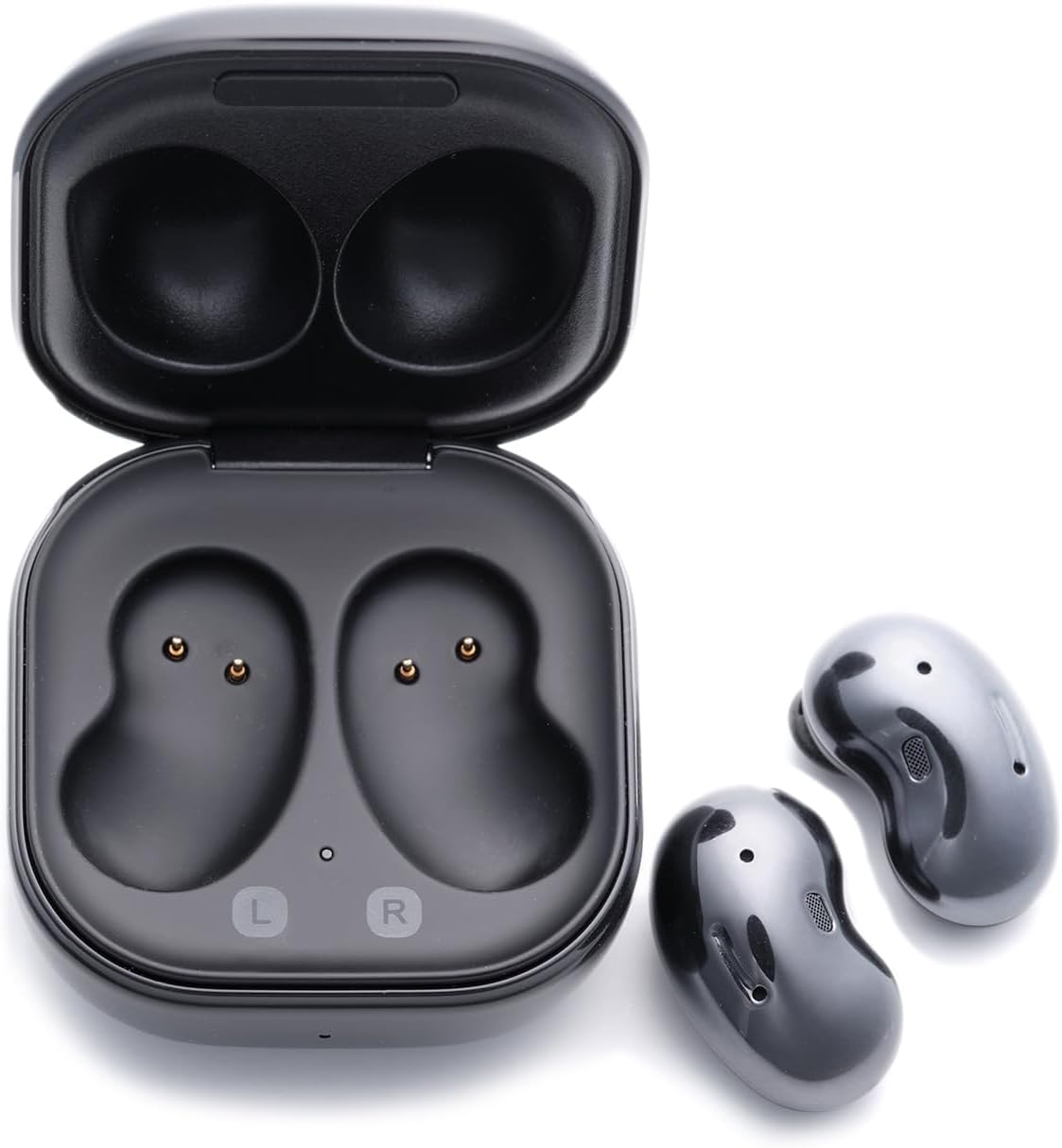 Samsung Galaxy Buds Live, Wireless Earbuds w/Active Noise Cancelling, Mystic Black, International Version