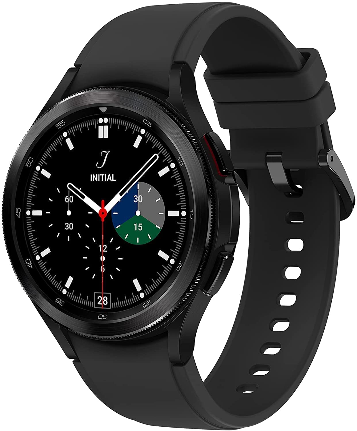 SAMSUNG Galaxy Watch 4 Classic 46mm Smartwatch with ECG Monitor Tracker for Health, Fitness, Running, Sleep Cycles, GPS Fall Detection & Bluetooth, US Version, Black