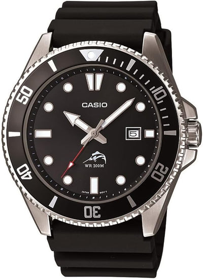 Casio MDV106 Series | Unisex Analog Watch | 200M WR | Stainless Steel Case | Resin Band | 2 Hand Analog (HR, Min, SEC) | Date Display | Screw Down Crown/Screw Down Caseback | 3 Year Battery