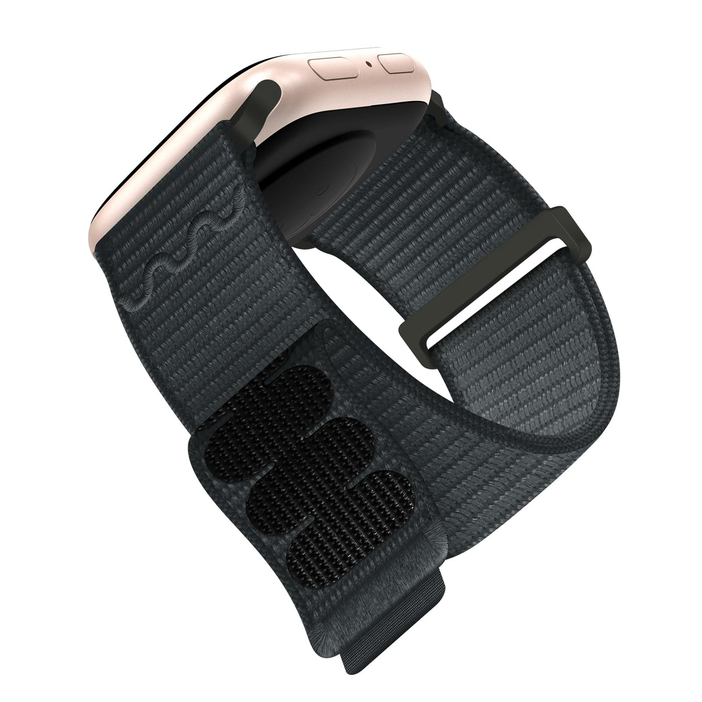 Nylon Band Compatible with Apple Watch Band 38mm 40mm 41mm 42mm 44mm 45mm 49mm for Men Women, Sport Loop Adjustable Wristbands for iWatch Series 9 8 7 6 5 4 3 2 1 SE