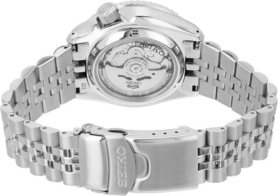 Seiko SSK003 5 Sports Men's Watch Silver-Tone 42.5mm Stainless Steel