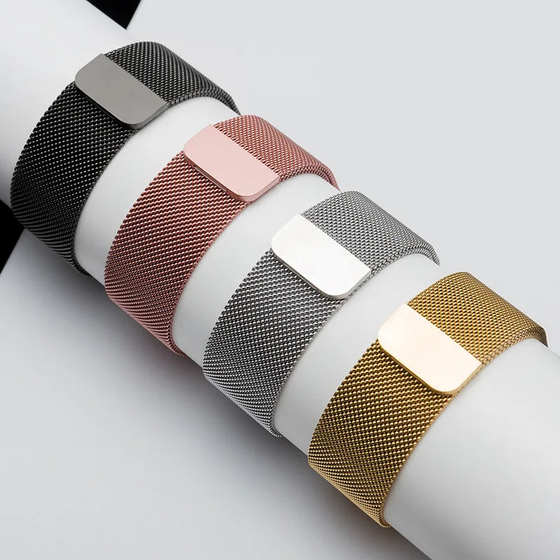 Magnetic Straps For apple Watch band 44mm 40mm 45mm 46mm 49mm 42mm 41mm 38mm belt Bracelet iwatch Series 10 9 3 6 7 8 SE Ultra 2