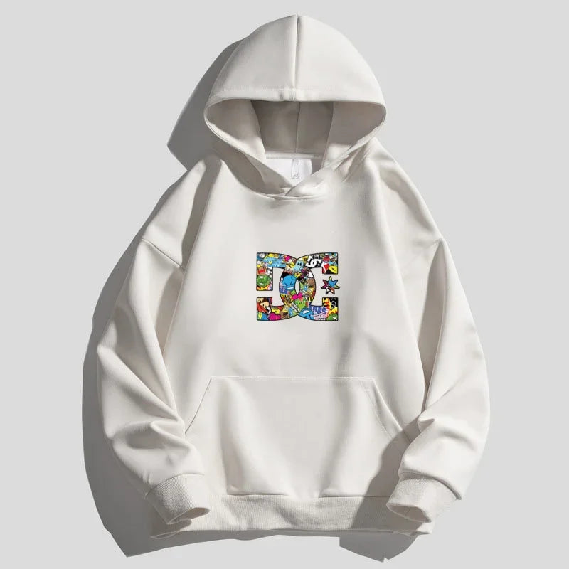 Men's and Women's Letter Printing Hoodies Hooded Sweater Sports Sweatshirts Men Cotton Pullovers Hip Hop Male Hoodies Casual