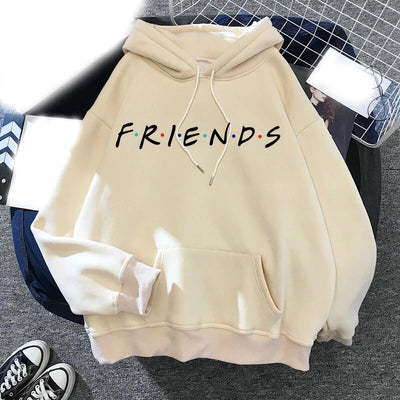 New Friends Tv Show Printed Hoodies Men Woman Fashion Casual Y2K Hoodie Hooded Sweatshirts Pullovers Unisex Tracksuits Clothing