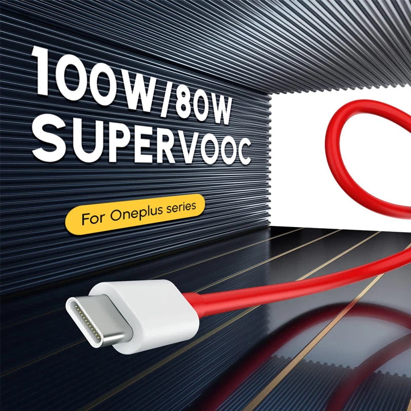 PD 65W Supervooc Fast Charger Cable For Oneplus Ace 12 11 10T 9 8T 7T Pro USB C To Type C Cable Warp Dash Charge 6T 5T Data Wire